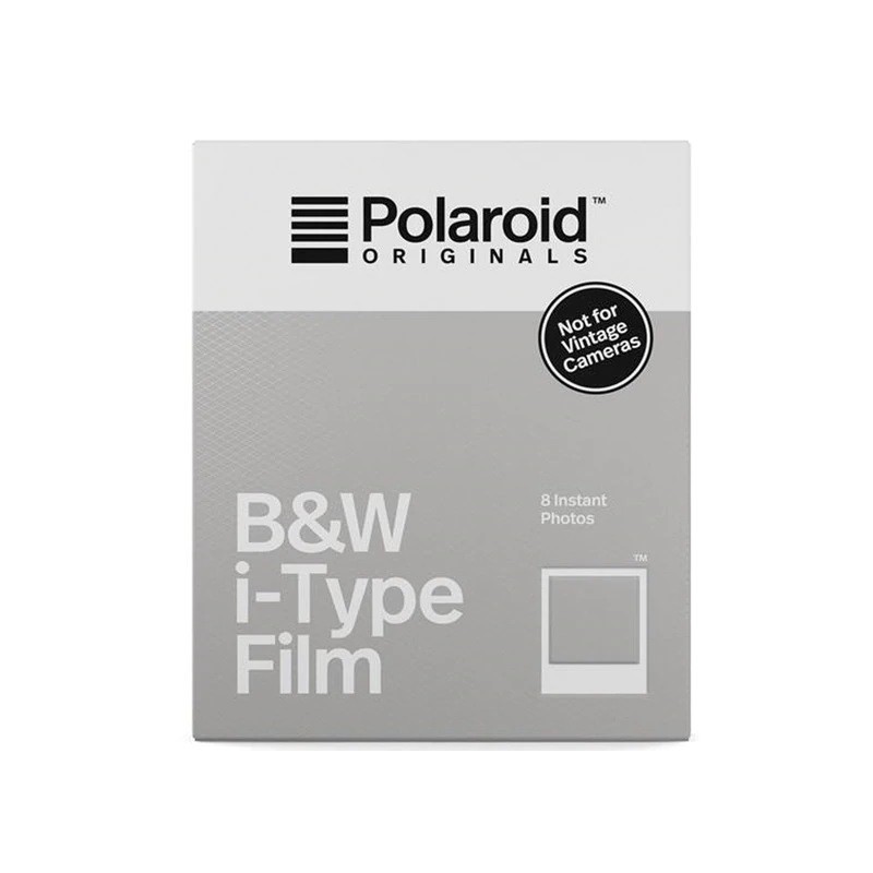 Carrete Polaroid Blanco & Negro I-type