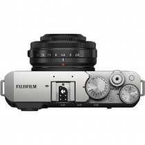 FUJIFILM X-E4 + XF 27mm F2.8 R WR Kit Plata