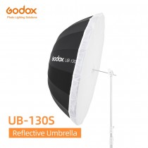 Godox UB-130S Paraguas Parabólico reflectante plata 130cm