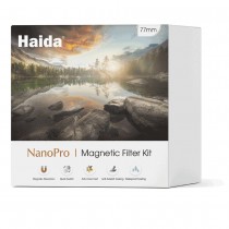 Haida 67mm NanoPro Magnetic Filter Kit, 3 filtros CPL, ND y GND degradado 0.9