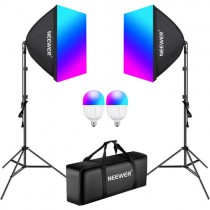 NEEWER NK800 RGB Kit de iluminación Softbox