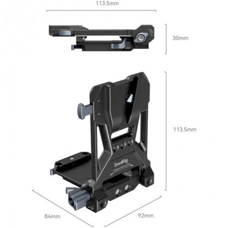 SMALLRIG V-Mount Placa de Batería 4505B