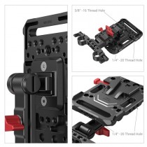 SmallRig V Mount Battery Mount Plate con brazo ajustable 2991