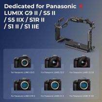 SmallRig 5502 "Black Mamba" para Panasonic S1R II / S1 II / S1 IIE jaula