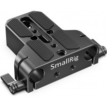 SmallRig 1674 Baseplate with Dual 15mm Rod Clamp