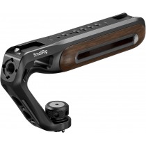 smallrig Wooden Top Handle with 1/4''-20 and ARRI 3/8''-16 Locating Screw 5252