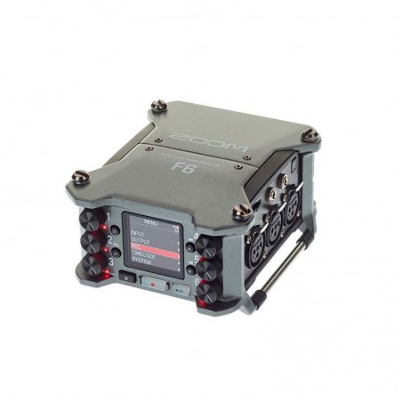Grabadora Zoom F6 Multipistas a 32-bit y coma flotante