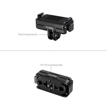SmallRig 5890 Dual-Mount Support for DJI Action Cameras