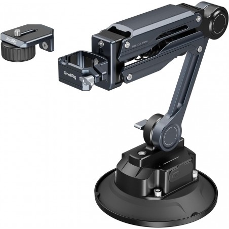 Soporte amortiguador SmallRig 5507 con ventosa electrónica para DJI Osmo Pocket 3