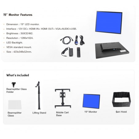 EIMAGE TPS-02K teleprompter presidencial