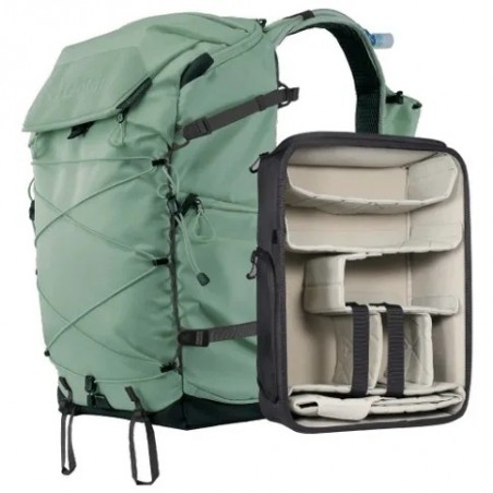 Leofoto Backpack 35L Green + Large Divider mochila Backup Series