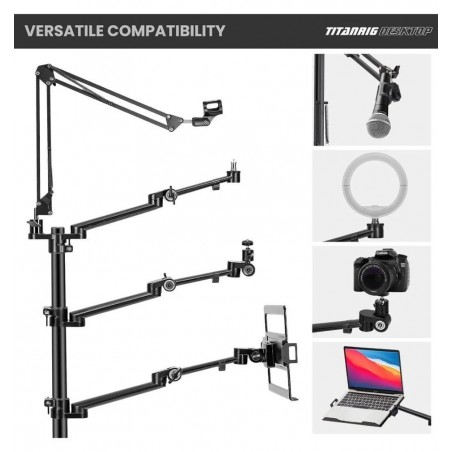 TITANRIG BRAZO MODULAR PARA LAPTOP/VESA MODELO X