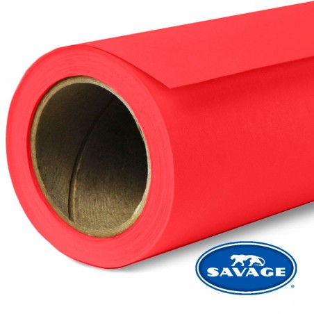 Fondo de Papel Savage 2,72 x 11 m Primary Red