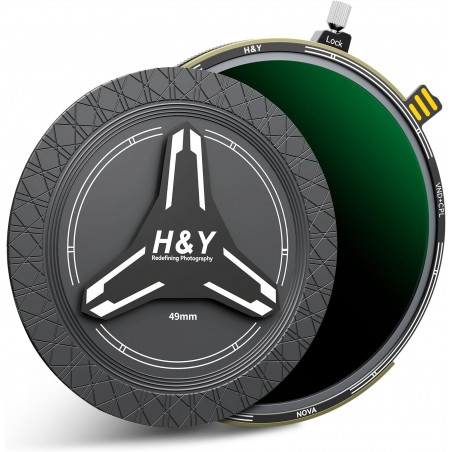 HY Filtro 49mm VND+ CPL Nova, 2 en 1 (1,5-5 Pasos)