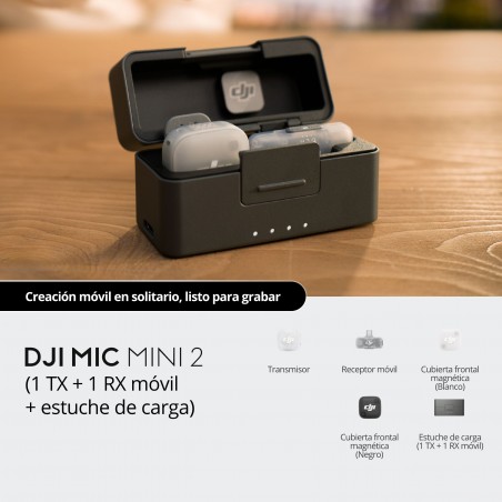 DJI MIC MINI 2 (1 TX + 1 MOBILE RX + CHARGING CASE)