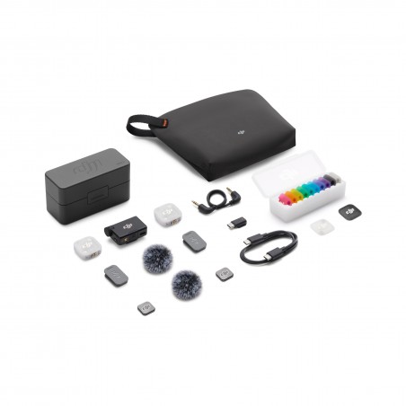 DJI Mic Mini 2 (2 TX + 1 RX + estuche de carga)