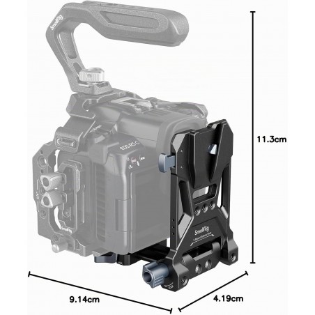 SmallRig 4064B Sistema de Montaje Compacto para Batería V-Mount