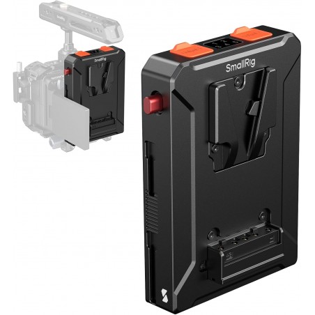 SmallRig 5653 – Placa inteligente de alimentación V-Mount (Edición Básica)