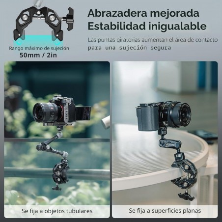 PINZA SMALLRIG 5319 CRAB-SHAPED CLAMP