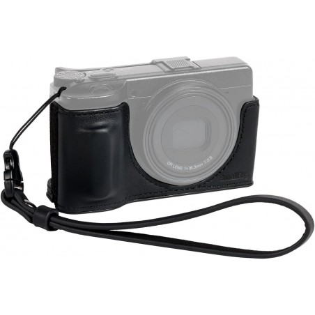 SmallRig 5676 – Funda de cuero con correa de muñeca para Ricoh GR III / GR IIIx / GR IV