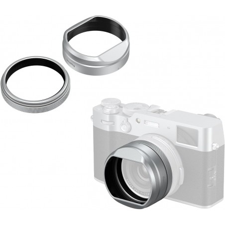 SmallRig 5849 – Parasol para FUJIFILM X100VI / X100V (Plata)