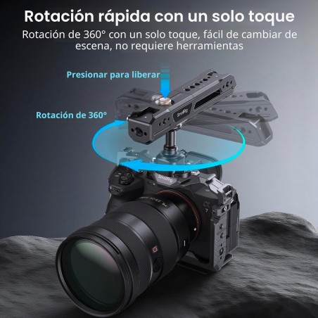 smallrig 4152 Top Handle giratorio con NATO Clamp