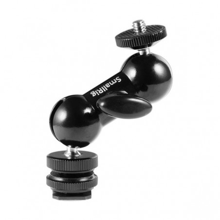 SmallRig 1135 Cool-Ballhead-V1 Rótula doble multifunción con zapata y tornillo de 1/4